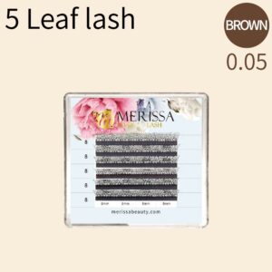 5 Leaf lash (Brown)